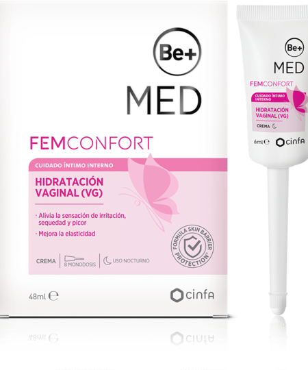 Be+ Med Femconfort Hidratación Íntima 8 monodosis | Farmaes