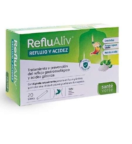 Sante Verte Reflualiv 20 Sobres 15 Ml | Farmaes