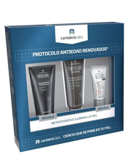 Endocare Pack Glycoperfect Sérum Mini Heliocare Age Active Mini Cleanser (C3 2026). | Farmaes